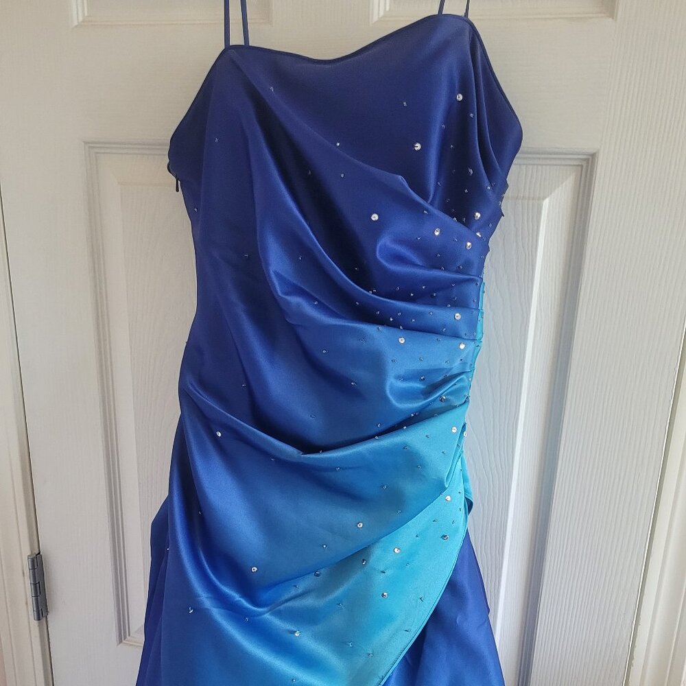 Blue Deb Formal Dress